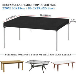 Outdoor Table Cover - Garden 220X100X15Cm - thumbnail 2