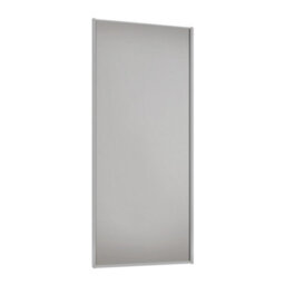 Spacepro Classic 1 Panel Matt Dove Grey Sliding Wardrobe Door (H)2220mm (W)762mm - thumbnail 1