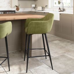 Amaral Green Bar Stool - thumbnail 3