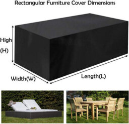 Garden Cover (250 X 200 80 Cm) - Waterproof For Furniture Rectangular - thumbnail 4
