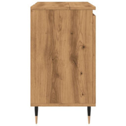 Berkfield Bathroom Cabinet Artisan Oak 58X33X60 Cm Engineered Wood - thumbnail 5