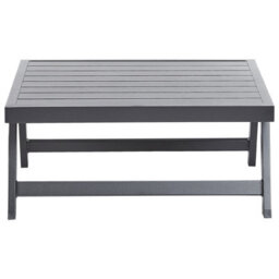 Beliani Garden Corner Sofa With Table 5 Seater Coccorino Metal Grey - thumbnail 9