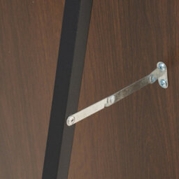 Living And Home Walnut-Colored Square Full-Length Mirror, 40Cm W X 155Cm H - thumbnail 6