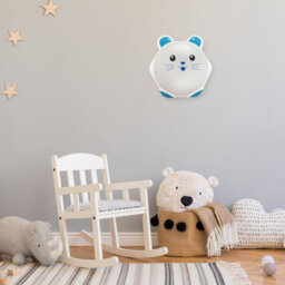 Milagro Sweet Blue 40Cm Led Light Suitable For Wall Or Ceiling Mounting In Bedrooms Or Nursery With Built In 20W Led Light Source