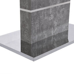Furniture in Fashion Parini Wooden Bar Table Rectangular In Concrete Effect - thumbnail 9