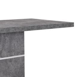 Furniture in Fashion Parini Wooden Bar Table Rectangular In Concrete Effect - thumbnail 8