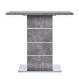 Furniture in Fashion Parini Wooden Bar Table Rectangular In Concrete Effect - thumbnail 3