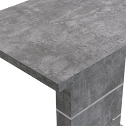 Furniture in Fashion Parini Wooden Bar Table Rectangular In Concrete Effect - thumbnail 6
