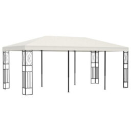 Berkfield Gazebo 3X6 M Cream Fabric