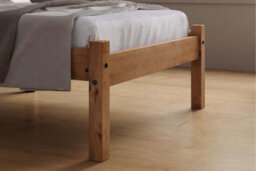 Birlea Pine Wood Single Bed And Mattress Bundle Rio Air Sleepsoul 90Cm 3Ft - thumbnail 4