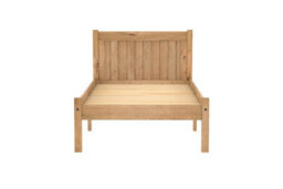 Birlea Pine Wood Single Bed And Mattress Bundle Rio Air Sleepsoul 90Cm 3Ft - thumbnail 8