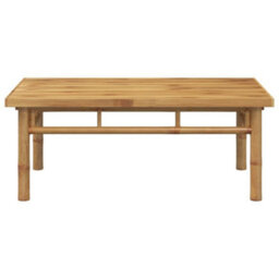 Berkfield Coffee Table 90X50X35 Cm Bamboo - thumbnail 3
