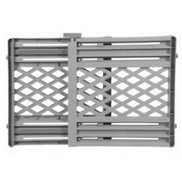 Grey Expandable Pet Door Gate 65-106Cm, Pressure Mounted No Tools - thumbnail 1