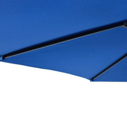 Berkfield Garden Parasol With Steel Pole Azure Blue 225X225X212 Cm - thumbnail 8