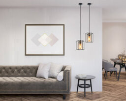 Luminosa Lighting Luminosa Kalula Industrial, Retro 1 Light Lanterns Pendant Ceiling Light, E27 - thumbnail 2