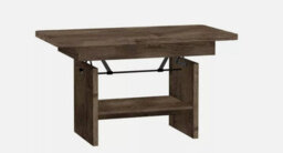 Extendable Coffee-To-Dining Table - Adjustable  116-156Cm, Height 59-70Cm Truffle Oak . - thumbnail 7