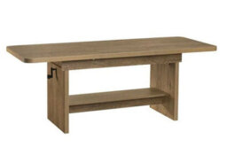 Extendable Coffee-To-Dining Table - Adjustable  116-156Cm, Height 59-70Cm Truffle Oak . - thumbnail 8