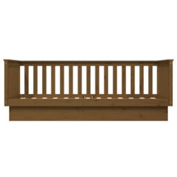 Berkfield Day Bed Honey Brown 80X200 Cm Solid Wood Pine - thumbnail 8