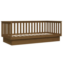 Berkfield Day Bed Honey Brown 80X200 Cm Solid Wood Pine - thumbnail 7