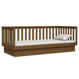 Berkfield Day Bed Honey Brown 80X200 Cm Solid Wood Pine - thumbnail 6