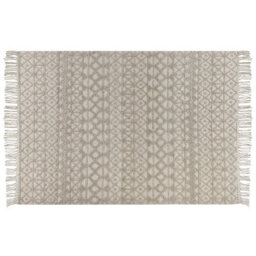 Beliani Rug Alucra Sand Beige 160 X 230 Cm Wool - thumbnail 4