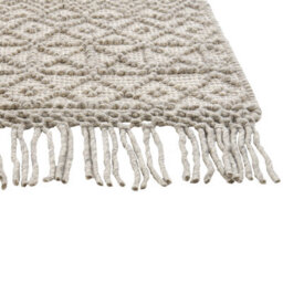 Beliani Rug Alucra Sand Beige 160 X 230 Cm Wool - thumbnail 7