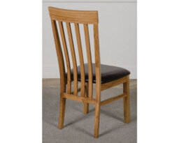 That's Furniture Kuba 150 X 85 Cm Chunky Medium Oak Dining Table And 4 Chairs Dining Set With Harvard Chairs - thumbnail 7