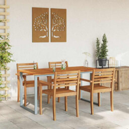 Berkfield Garden Dining Table Grey 160 X 80 X 75 Cm - thumbnail 4