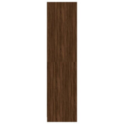 Berkfield Wardrobe Brown Oak 100X50X200 Cm Engineered Wood - thumbnail 6