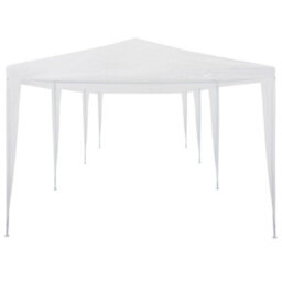 Walplus Party Tent Garden Gazebo Canopy 3X9 M Pe White - thumbnail 2