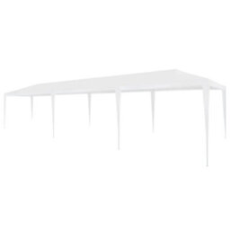 Walplus Party Tent Garden Gazebo Canopy 3X9 M Pe White - thumbnail 1