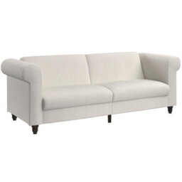 Dorel Felix 3 Seaters Sofabed In Corduroy Cream - thumbnail 1