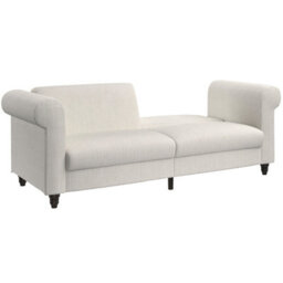 Dorel Felix 3 Seaters Sofabed In Corduroy Cream - thumbnail 4