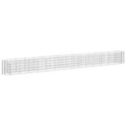 Berkfield Gabion Raised Bed Galvanised Iron 540X50X50 Cm - thumbnail 2