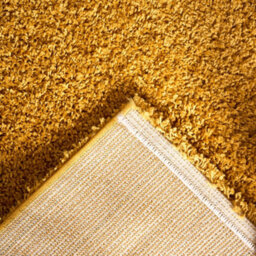 "Bravich Golden Ochre Thick Shaggy Rug - California - 120X170Cm (4'x5'8"")" - thumbnail 7