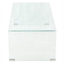 Vidaxl Coffee Table Tempered Glass 98X45X30 Cm Clear - thumbnail 3