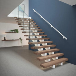 Afit 3.6M White Handrail Kit Easy Fit. Includes Rails, Brackets, Ends, Screws. Premium Finish For Fast, No Fuss Install - thumbnail 7