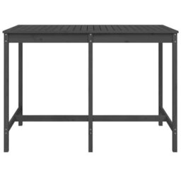 Berkfield Garden Table Grey 159.5X82.5X110 Cm Solid Wood Pine - thumbnail 4