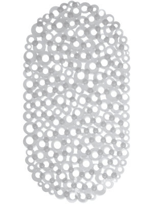 Showerdrape Otto Clear Anti Slip Pvc Bath Mat 69Cm X 36Cm - image 1