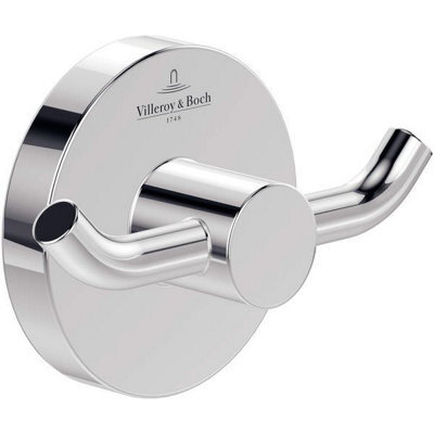 Villeroy & Boch Elements - Tender Double Robe Hook Chrome Tva15101200061 - image 1