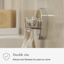 Villeroy & Boch Elements - Tender Double Robe Hook In Chrome - thumbnail 4