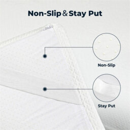 King Bamboo Charcoal Mattress Topper Memory Foam Cooling Gel King Double Thick 8Cm - thumbnail 4
