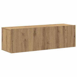 Berkfield 7 Piece Tv Cabinet Set Wall-Mounted Artisan Oak Engineered Wood - thumbnail 6