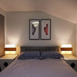 Wall Light Retro Wooden 3 Color Light E27 Wall Light Frosted Glass - thumbnail 6