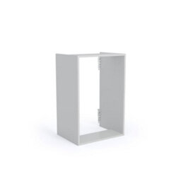 Wtc Natural Grey Premier Cab Kitchen Boiler Housing Unit Cabinet 900mm High 600mm Wide 450mm Deep Light Grey - thumbnail 1
