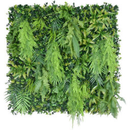 Artificial Plant Flower Living Wall Panels Realistic Indoor/outdoor Garden 100Cm X 100Cm Home, Office, Cafe, Shop, Salon, Wedding - thumbnail 1