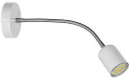 Milagro Maxi White Wall Lamp 1Xgu10 High Quality Hand Made Scandi Style Wall Light Stylish Subtle And Fully Adjustable - thumbnail 7