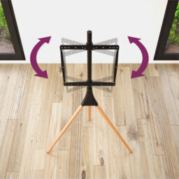 "Avf Camden Freestanding Tripod Tv Stand, For Tvs Up To 65""" - thumbnail 9