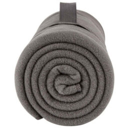 Sols Plaid Pill Resistant Fleece Blanket Charcoal (One) - thumbnail 2