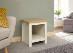 Gfw Lancaster Side Table With Shelf Cream - thumbnail 2